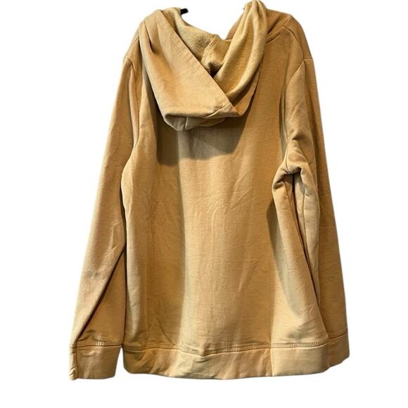 BTween Gold Sequin Butterfly Hoodie with Ruffles Kangaroo Pocket size 12 Tan - Picture 2 of 10